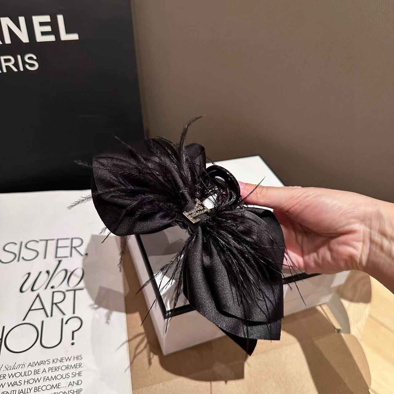 LVフェザーヘアピン【50％割引+送料無料】