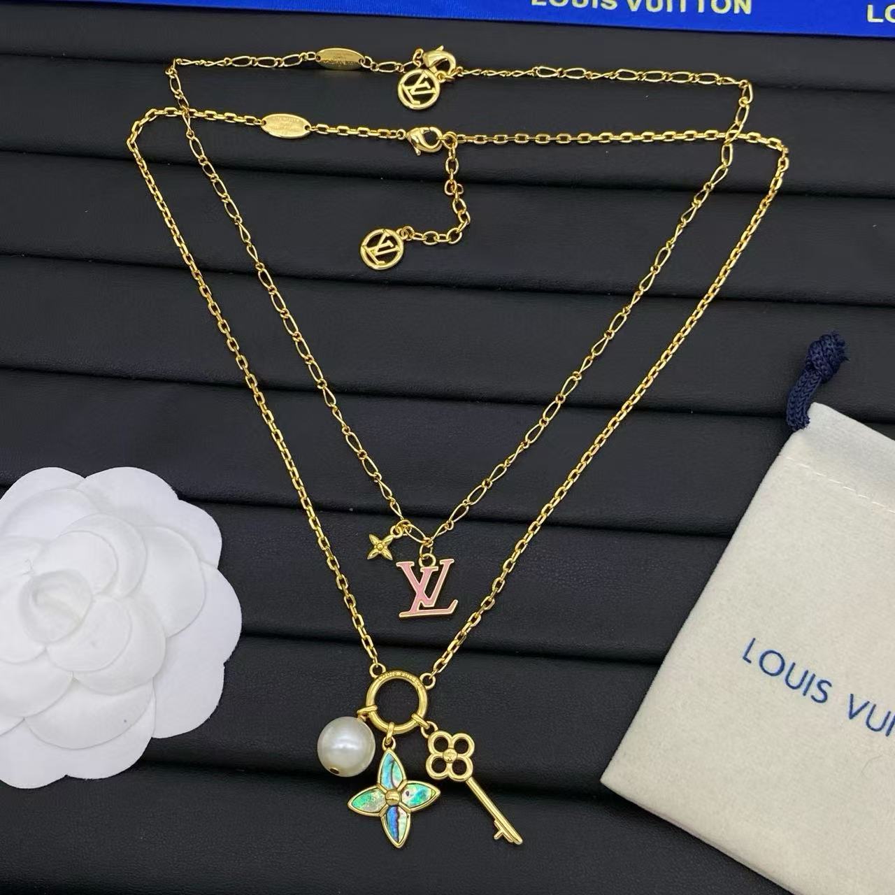 LV四つ葉のクローバーキーネックレス【50％割引+送料無料】