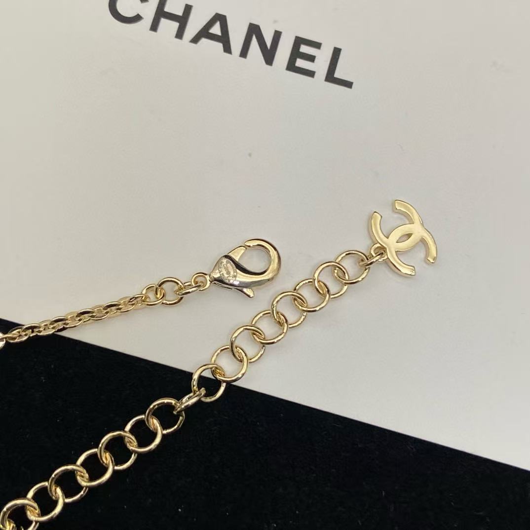 CHANE1 ボウダイヤモンドブレスレット+ネックレス2点セット【50％割引+送料無料】