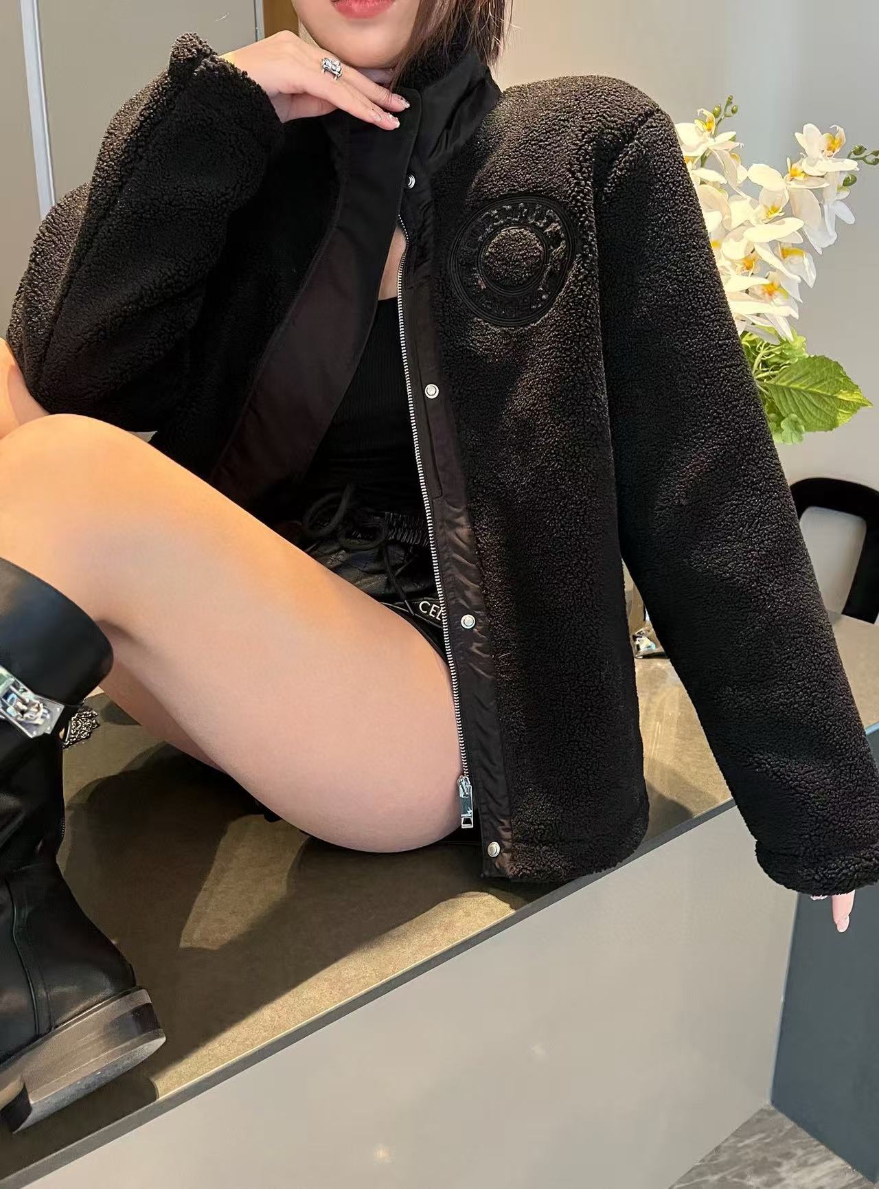 BUR8ERRY グレインフリースジャケット【50％割引+送料無料】