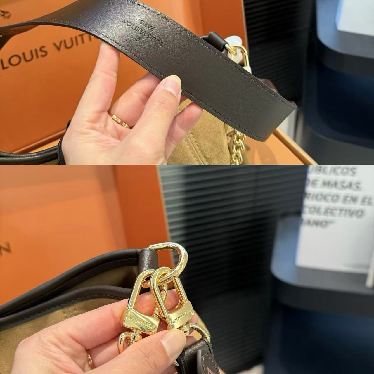 LV Carryallディアスキンチェーンバッグ【50％割引+送料無料】