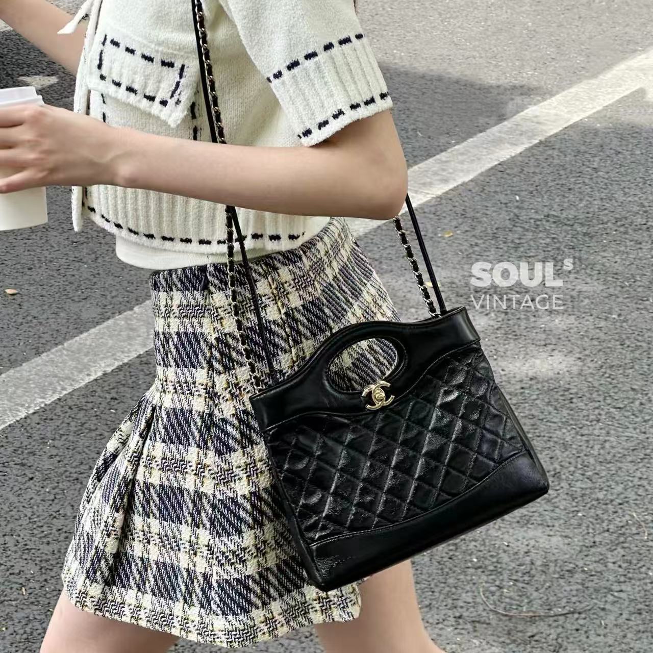 CHANE1 チェーンショルダーバッグ【50％割引+送料無料】