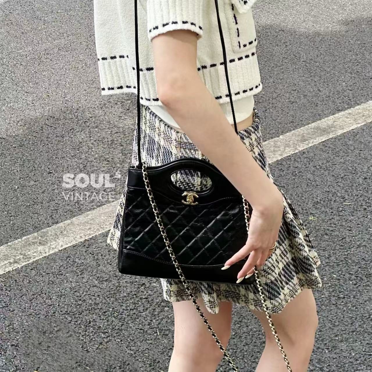 CHANE1 チェーンショルダーバッグ【50％割引+送料無料】