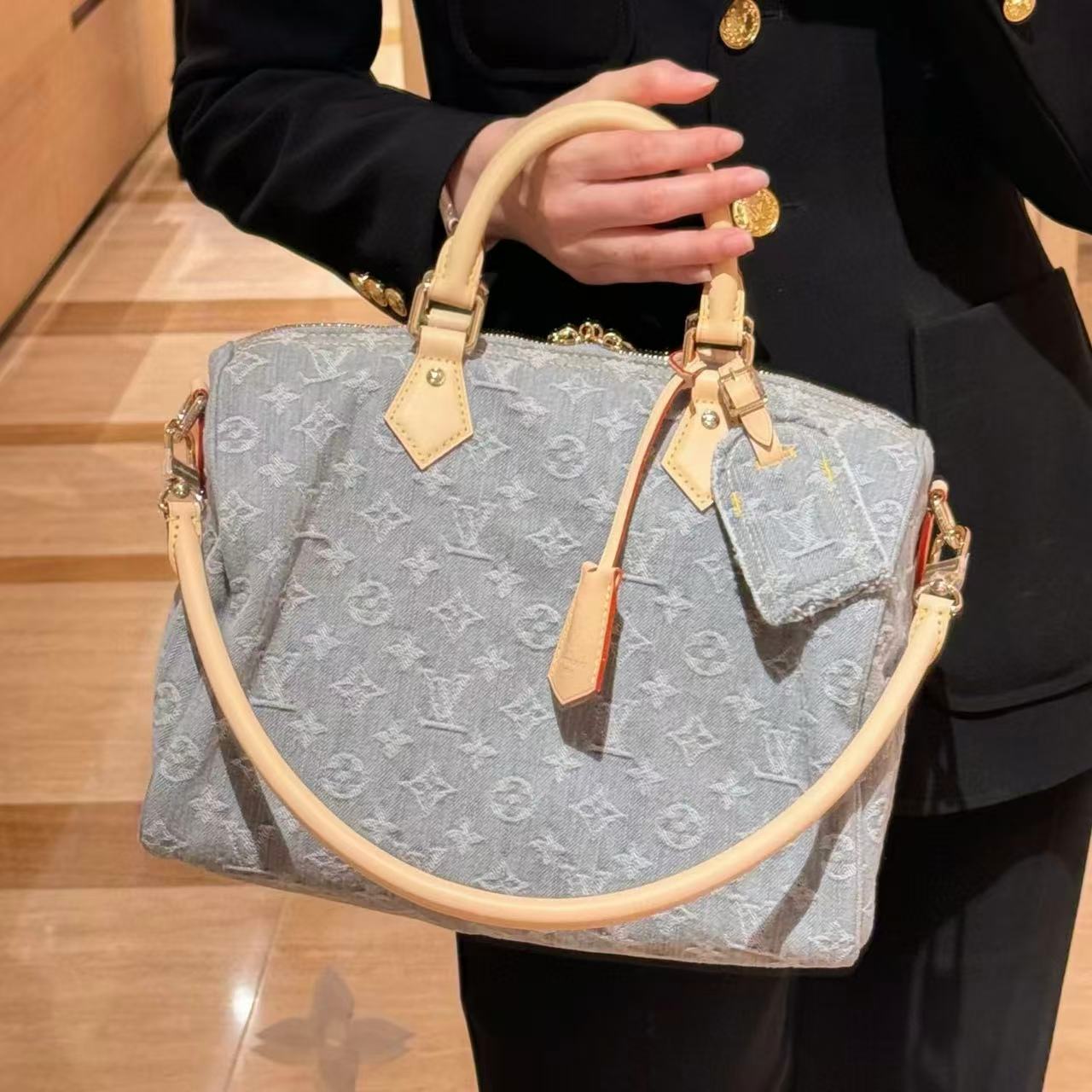 LV keepallプリントハンドバッグ【50％割引+送料無料】