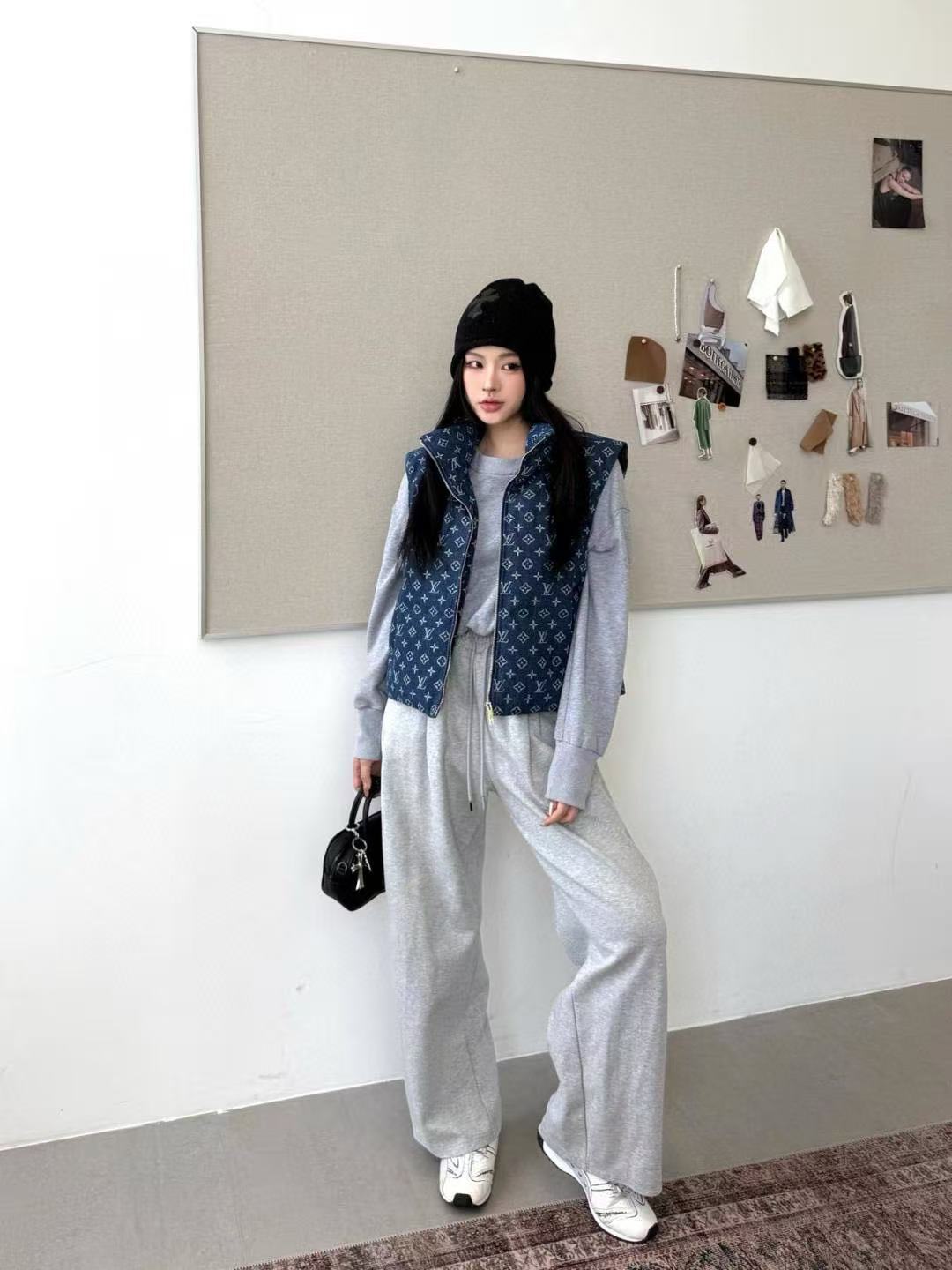 LVプリントダウンベスト【50％割引+送料無料】