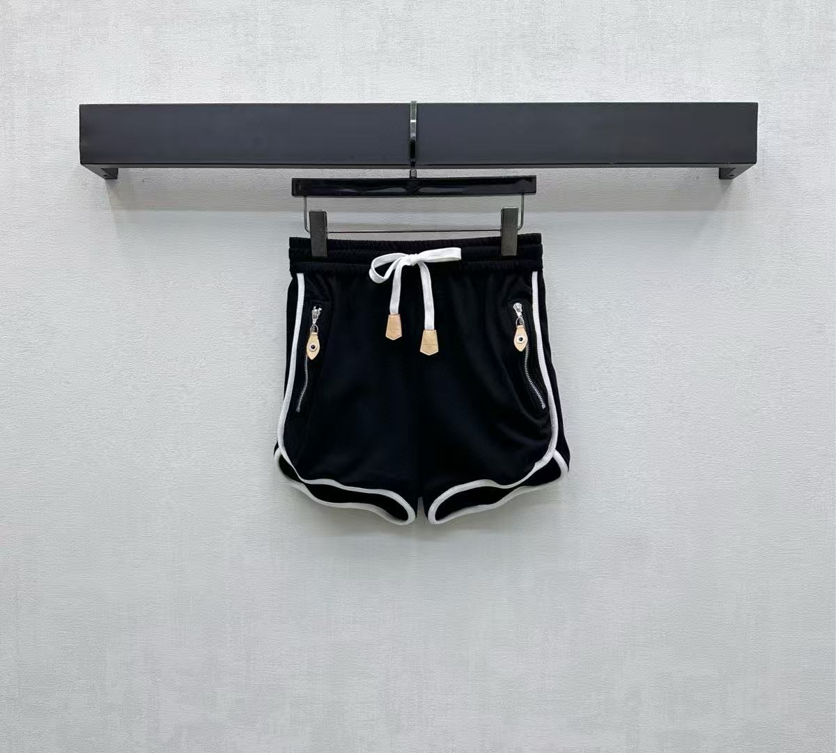 LVフード付きドローストリングジャケット+ショーツのツーピースセット【50％割引+送料無料】