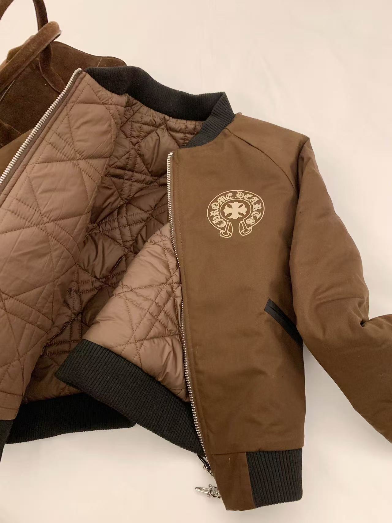 Chr0me Hearts ディスクジッパー コットンジャケット【50％割引+送料無料】