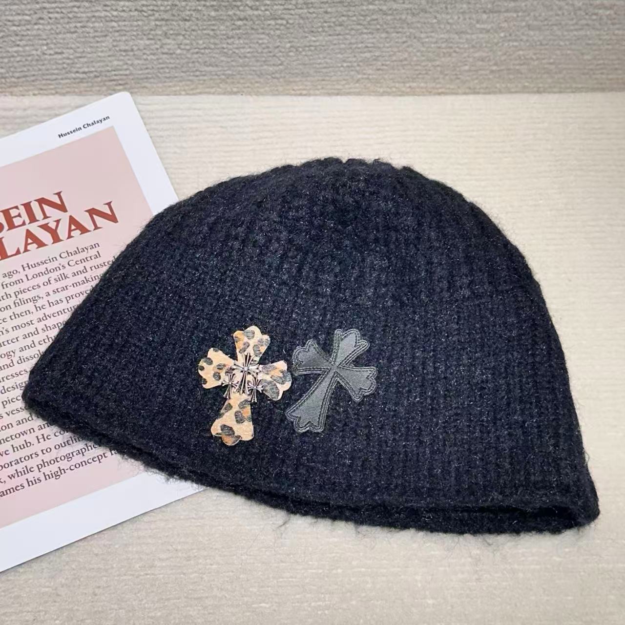 Chr0me Heartsクロスウールハット【50％割引+送料無料】