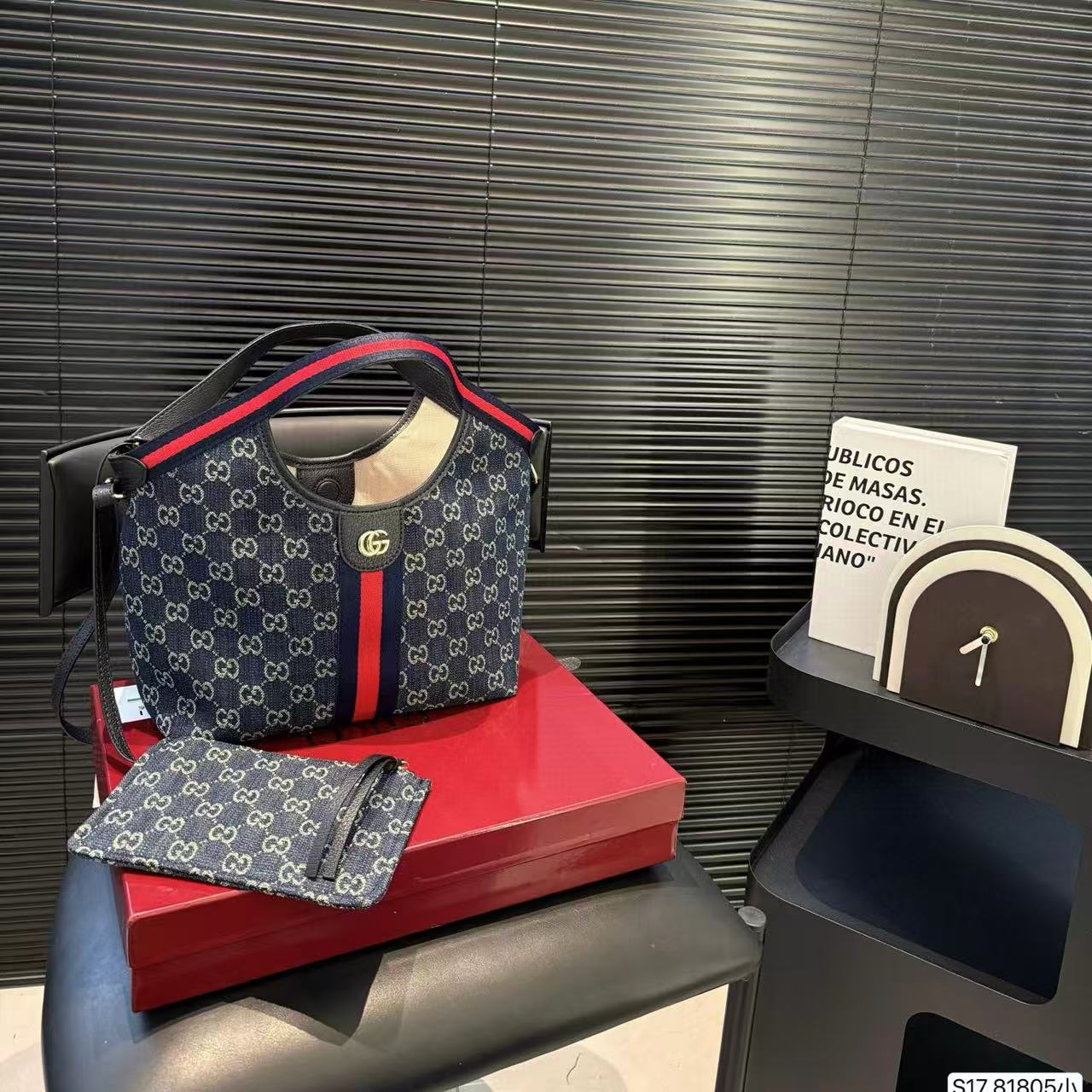 GUCC1 Giglioジャカードハンドバッグ【50％割引+送料無料】