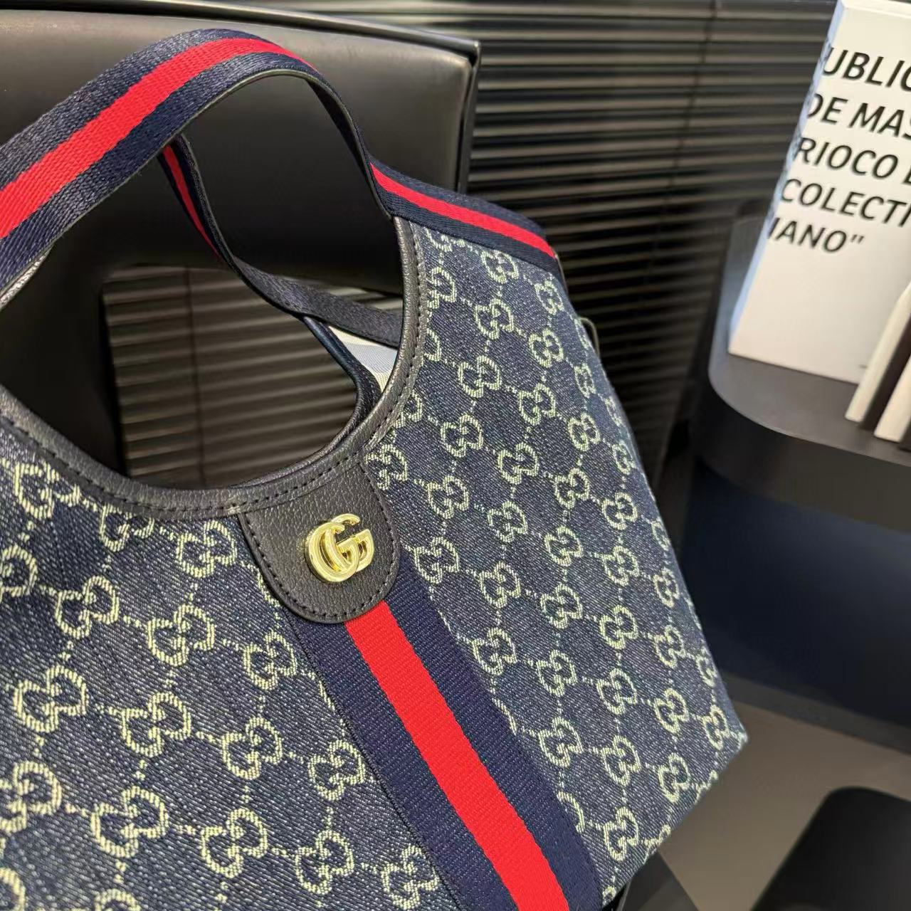 GUCC1 Giglioジャカードハンドバッグ【50％割引+送料無料】