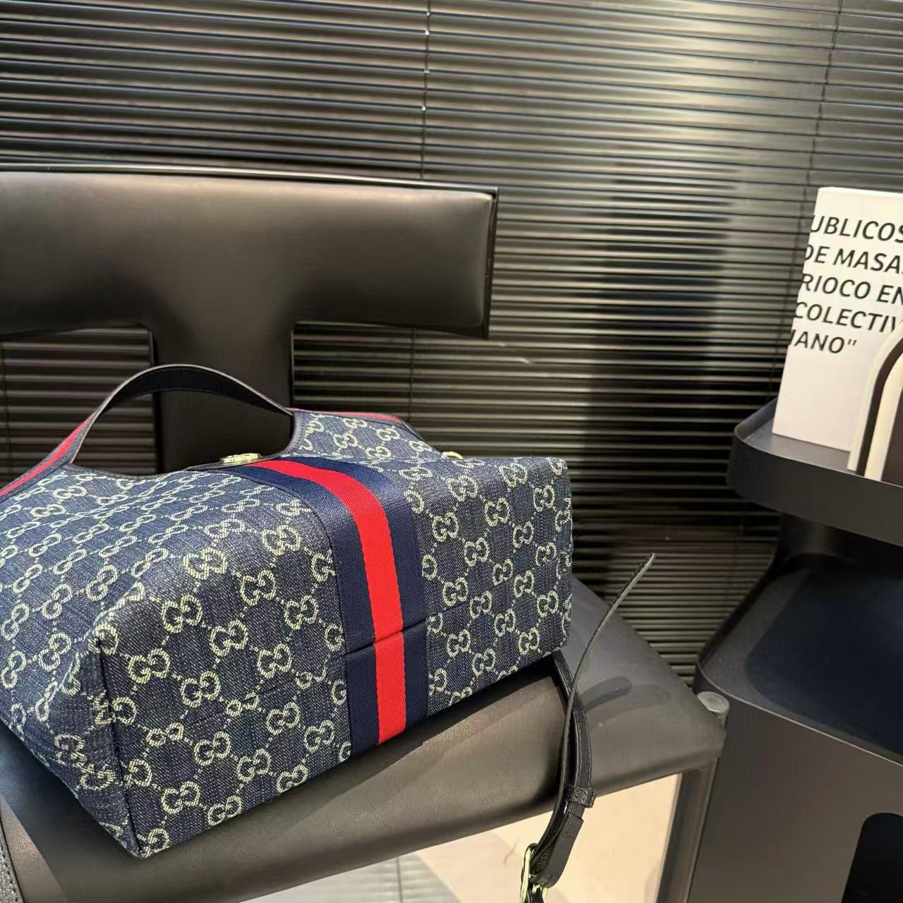 GUCC1 Giglioジャカードハンドバッグ【50％割引+送料無料】