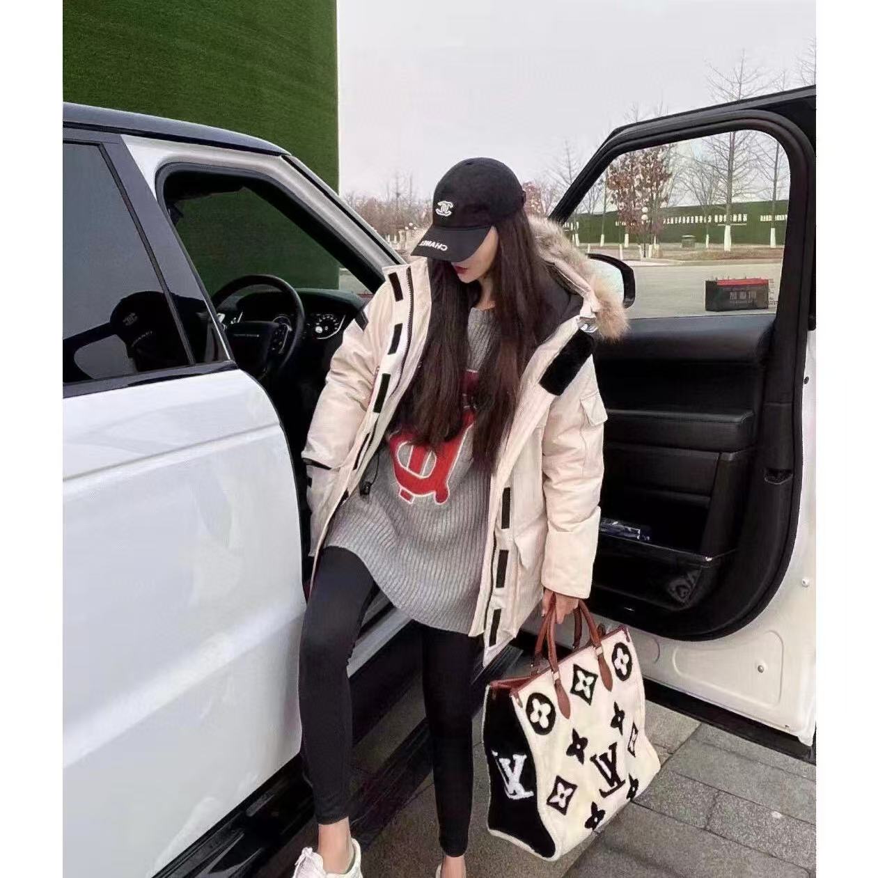 LVラムウールプリントハンドバッグ【50％割引+送料無料】