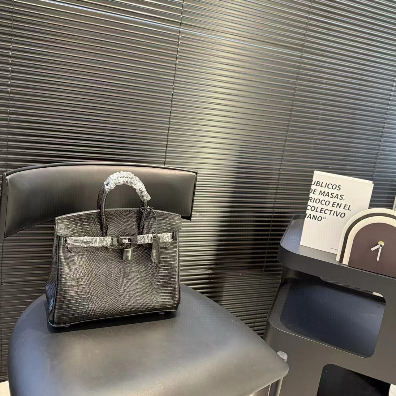 HERME5 高品質クロコダイル型押しハンドバッグ【50％割引+送料無料】