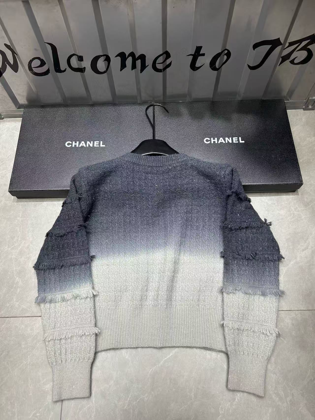 CHANE1 カラーブロック メタリックボタン ウールカーディガン【50％割引+送料無料】