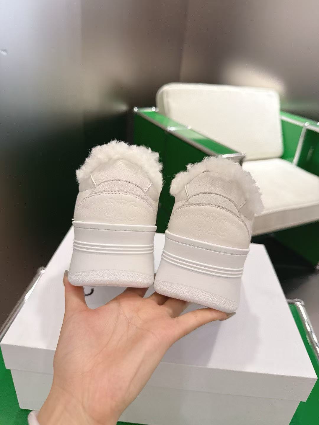 CEL1NE 高品質厚底スポーツシューズ【50％割引+送料無料】