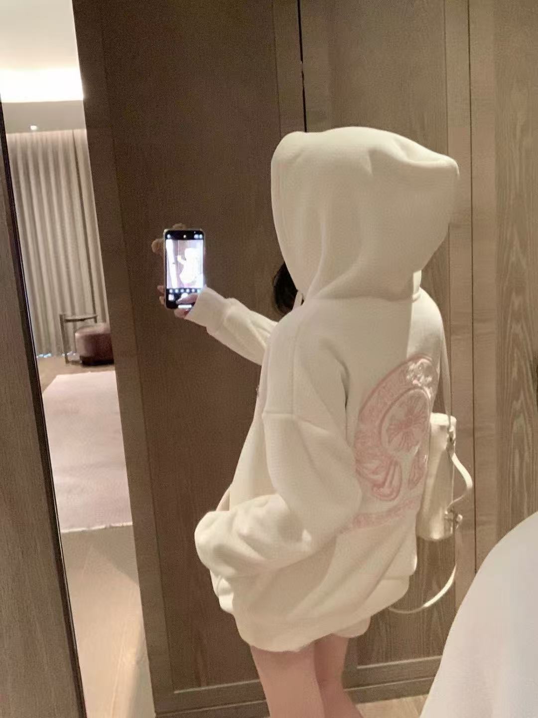 Chr0me Hearts フリース裏地パーカー + ソックス【50％割引+送料無料】