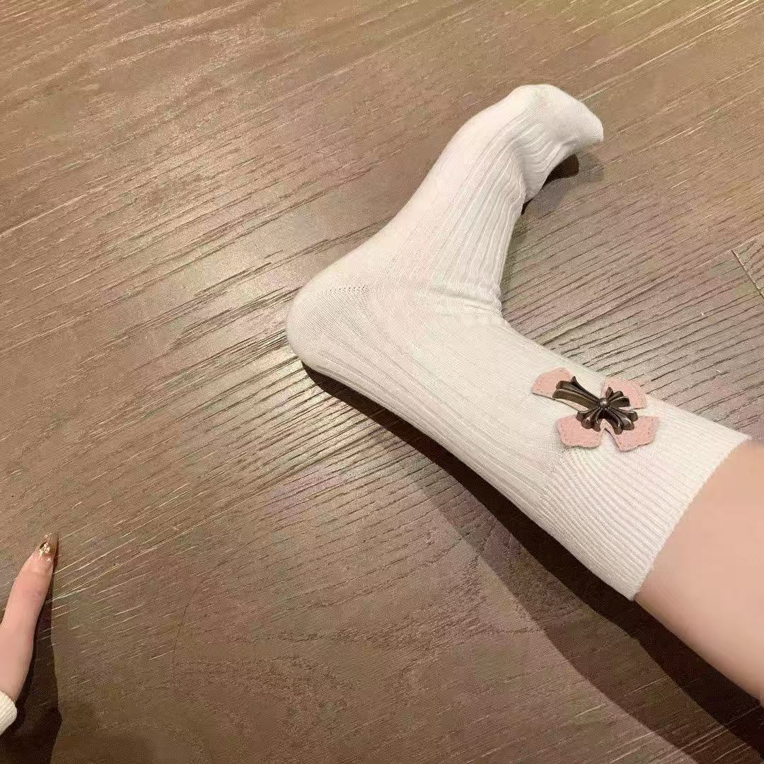 Chr0me Hearts フリース裏地パーカー + ソックス【50％割引+送料無料】