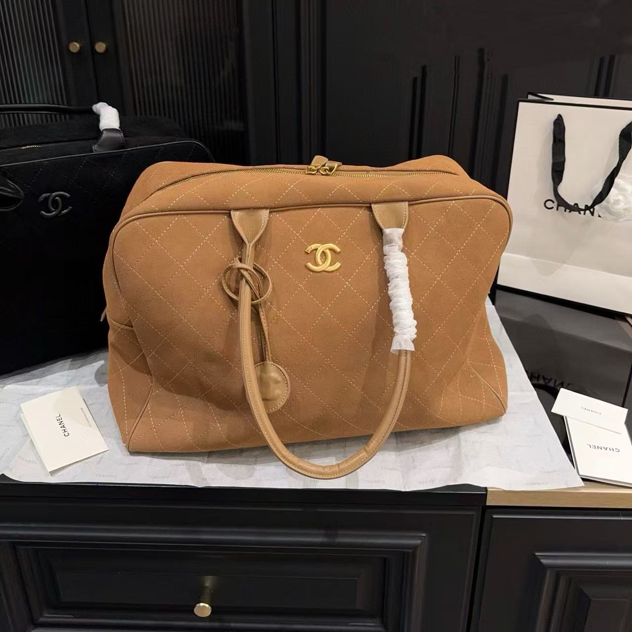 CHANE1 高級鹿革トートバッグ【50％割引+送料無料】