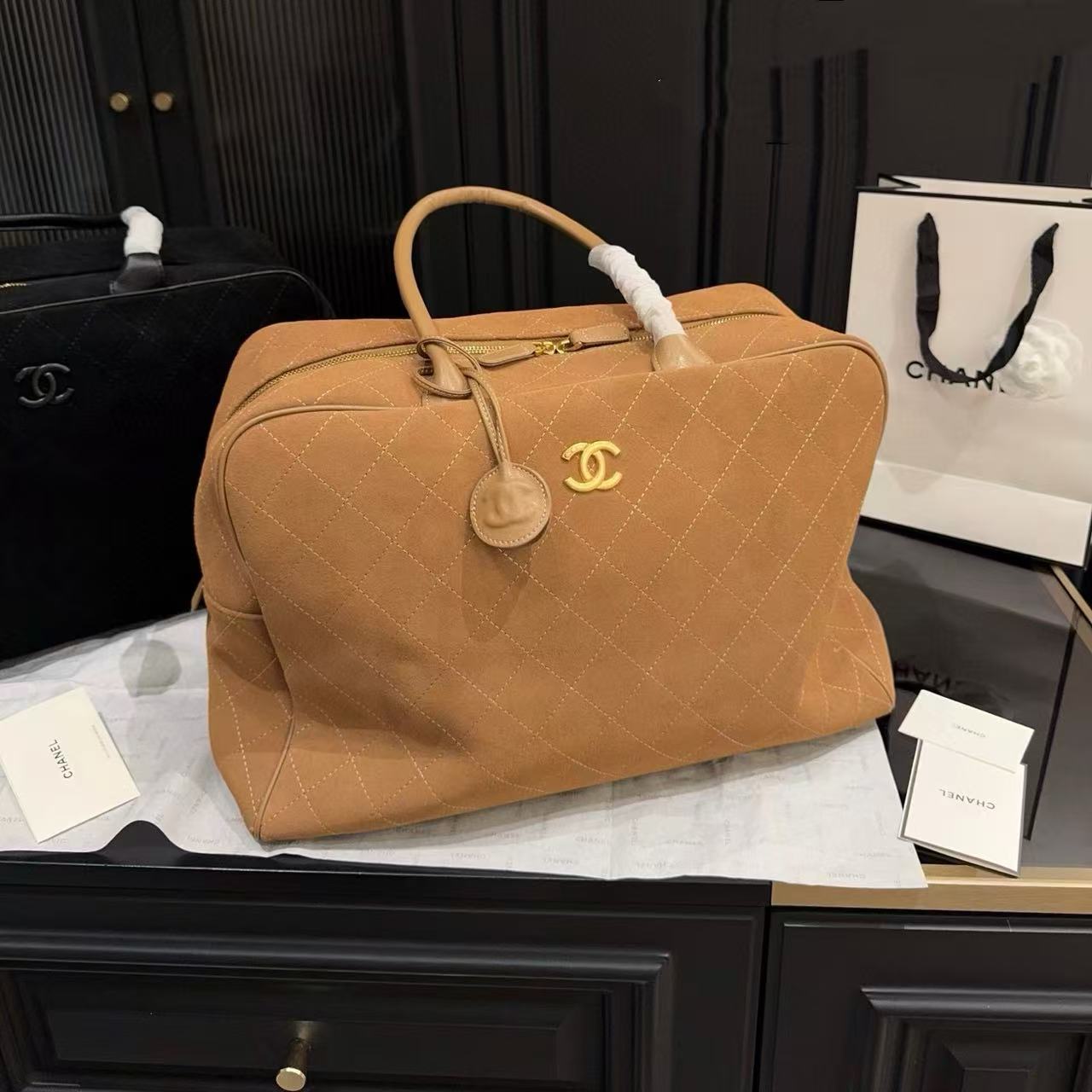 CHANE1 高級鹿革トートバッグ【50％割引+送料無料】