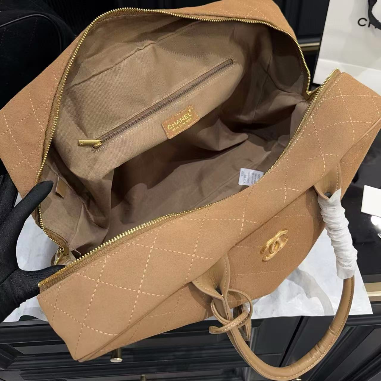 CHANE1 高級鹿革トートバッグ【50％割引+送料無料】