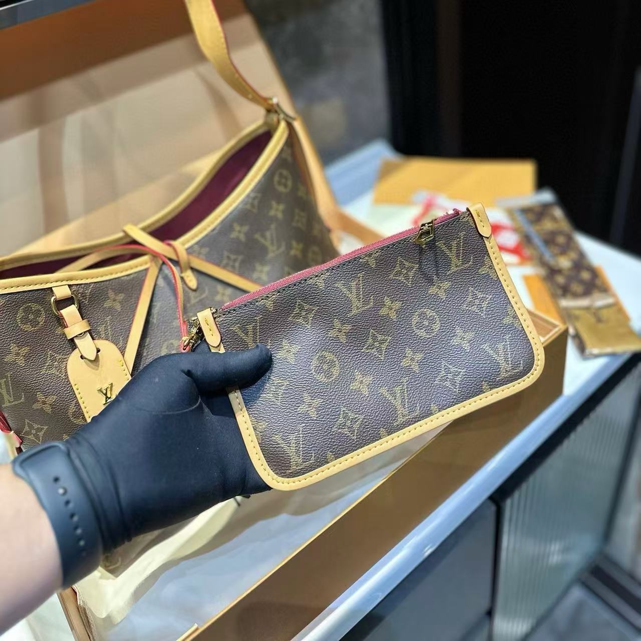 LV carryall買い物袋【50％割引+送料無料】