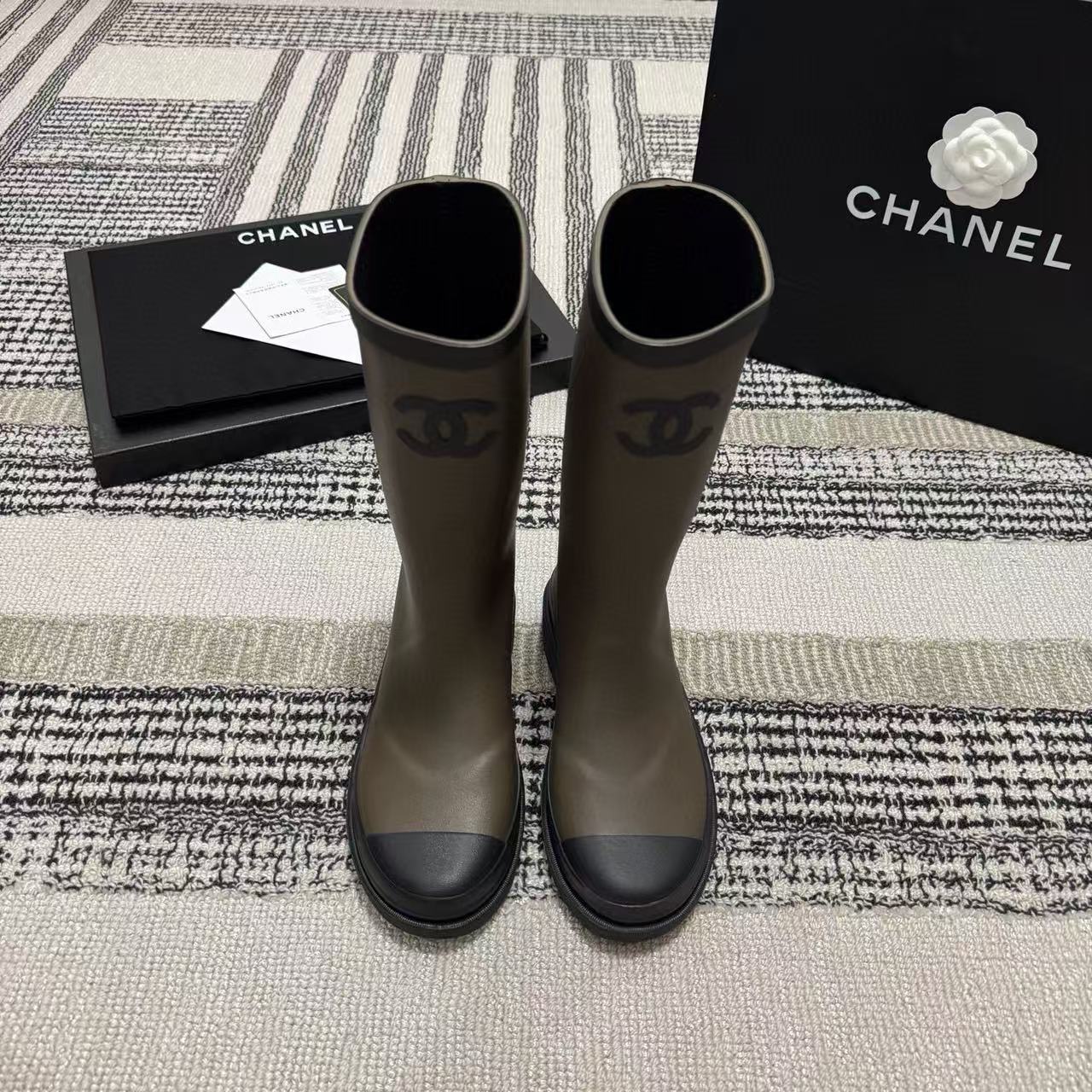 CHANE1 高品質ダブルCアンクルブーツ【50％割引+送料無料】