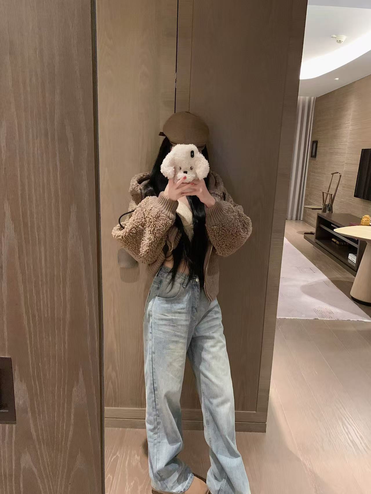 CEL1NE 凱旋門フード付きウールコート【50％割引+送料無料】【50％割引+送料無料】