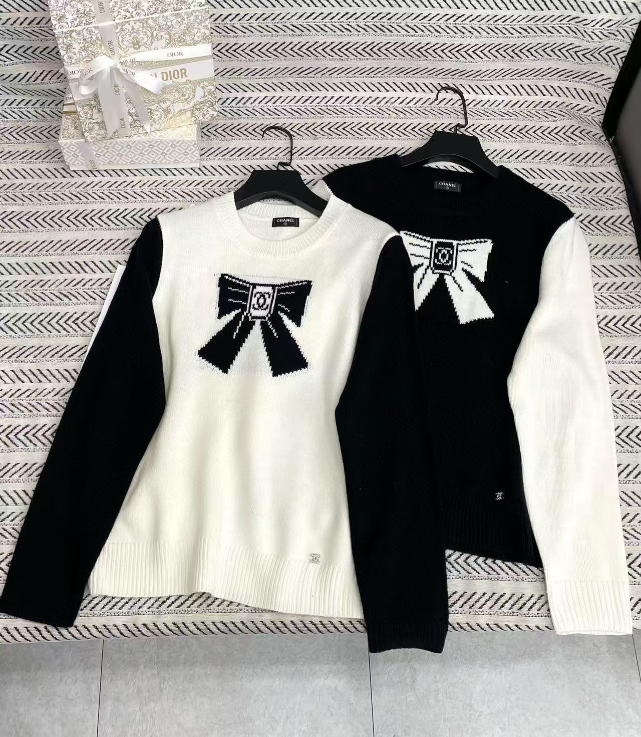 CHANE1 高品質カラーブロックカシミヤセーター【50％割引+送料無料】