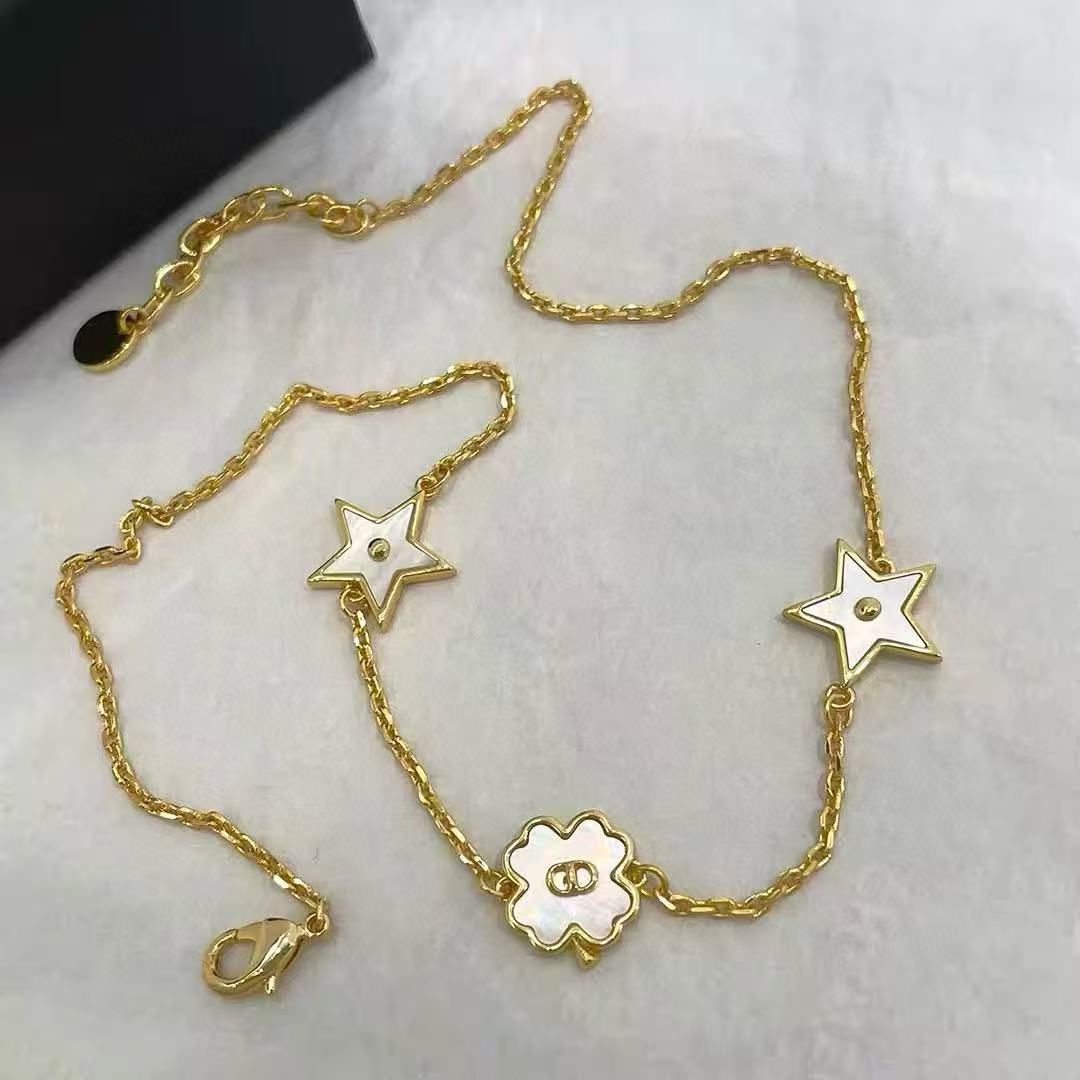 DIOR ファイブポインテッドスター CDネックレス【50％割引+送料無料】