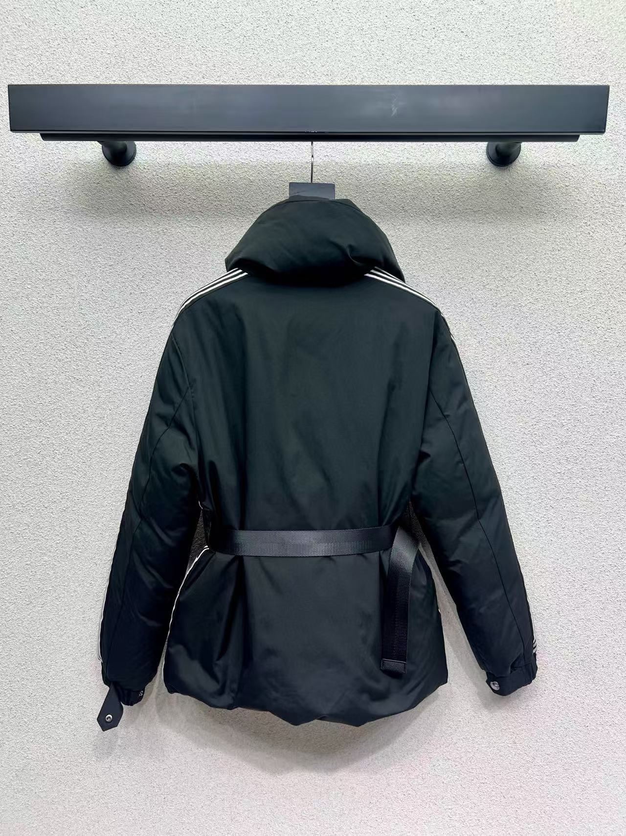 PR4DA サイドストライプ ダウンジャケット【50％割引+送料無料】