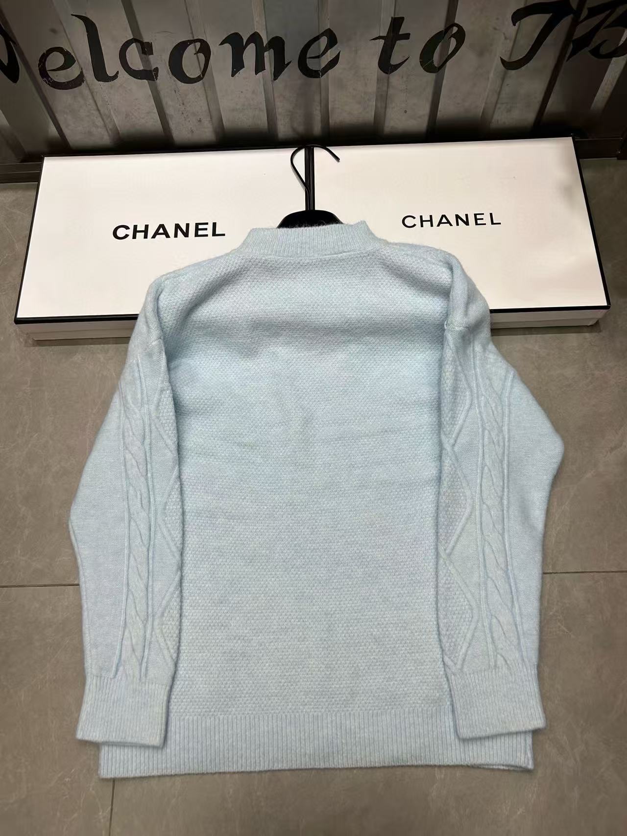 CHANE1 シンプルダブルC ルーズセーター【50％割引+送料無料】