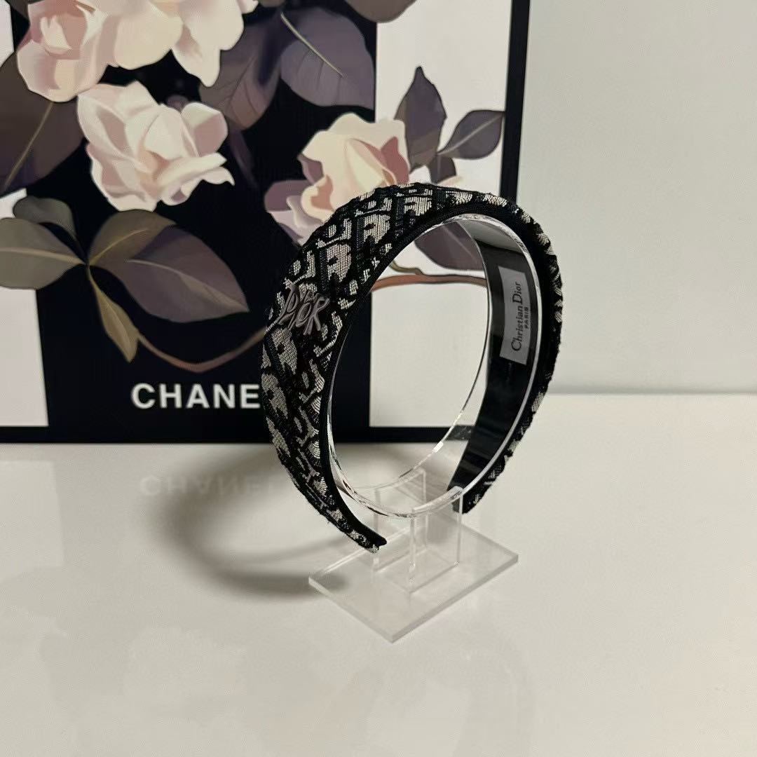 DIOR ジャカード ヘッドバンド【50％割引+送料無料】