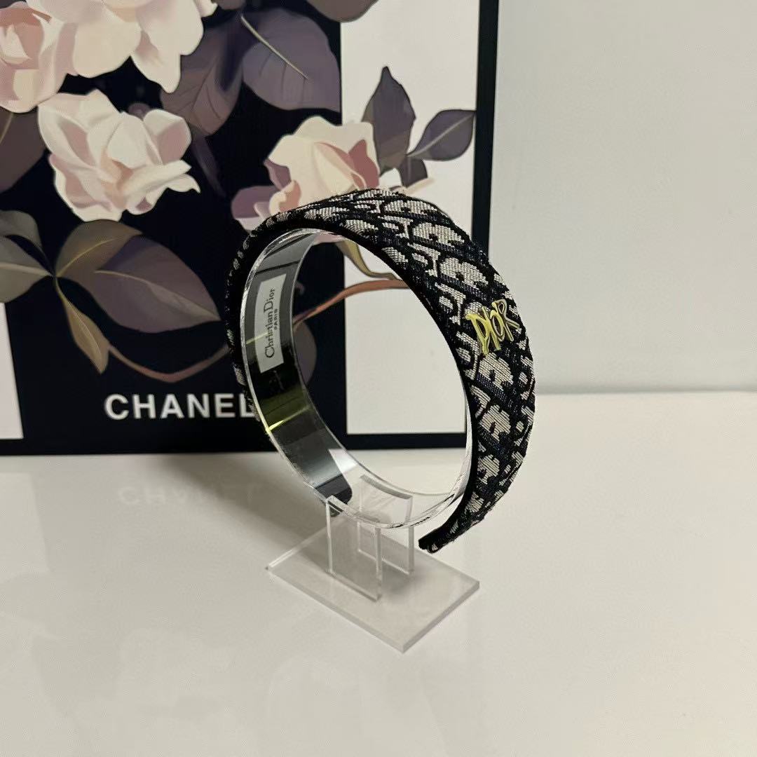 DIOR ジャカード ヘッドバンド【50％割引+送料無料】