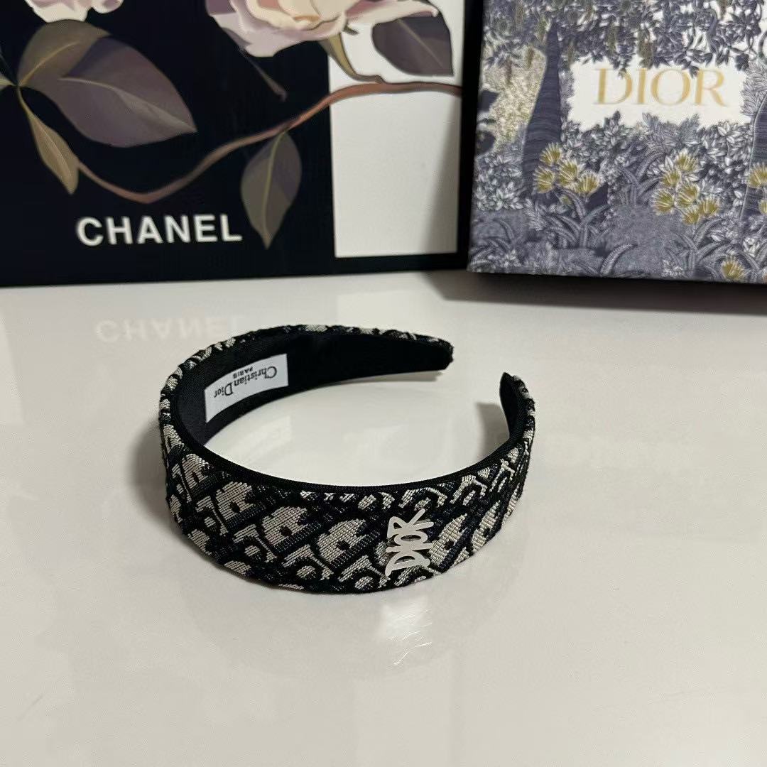 DIOR ジャカード ヘッドバンド【50％割引+送料無料】