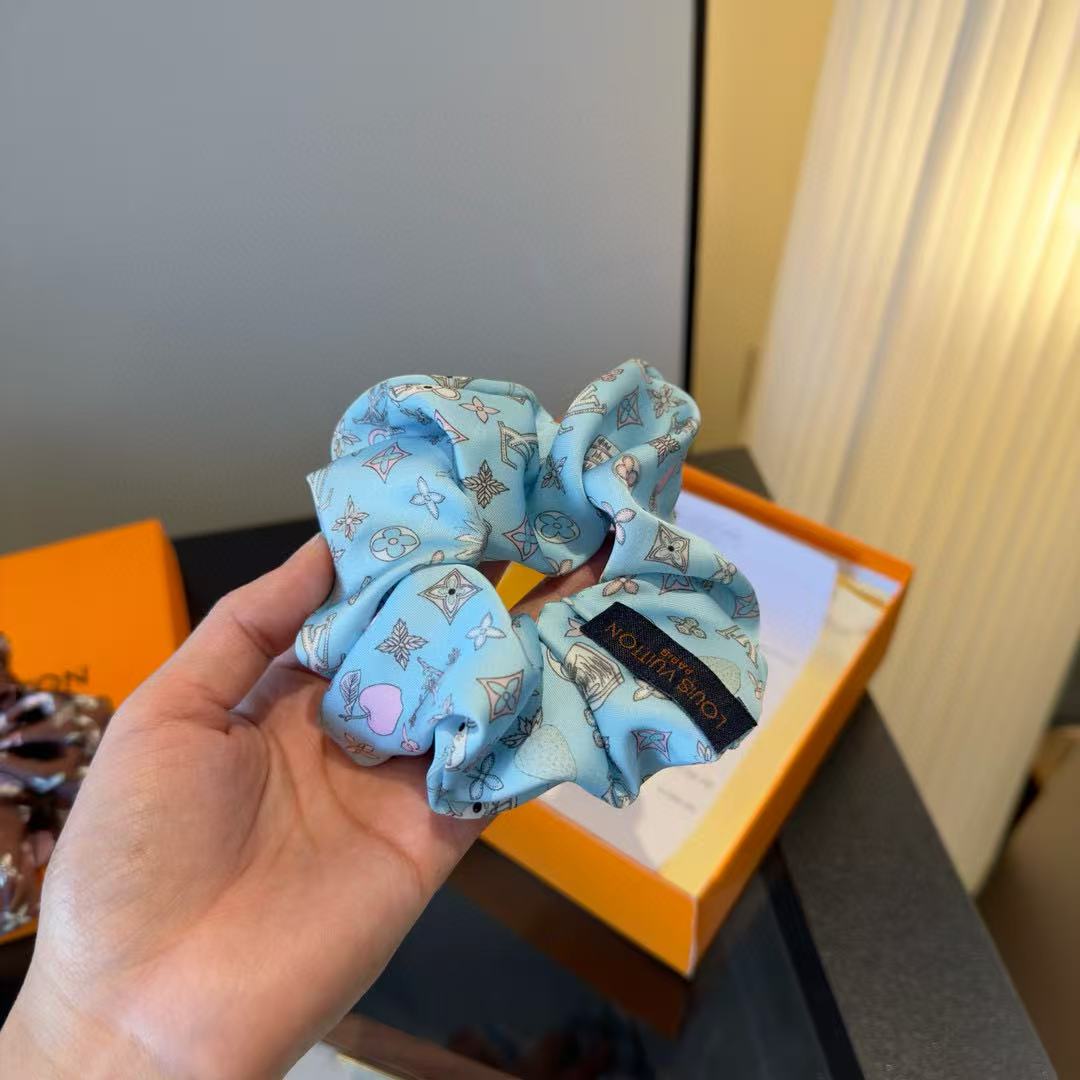 LVプリントのヘアタイ【50％割引+送料無料】