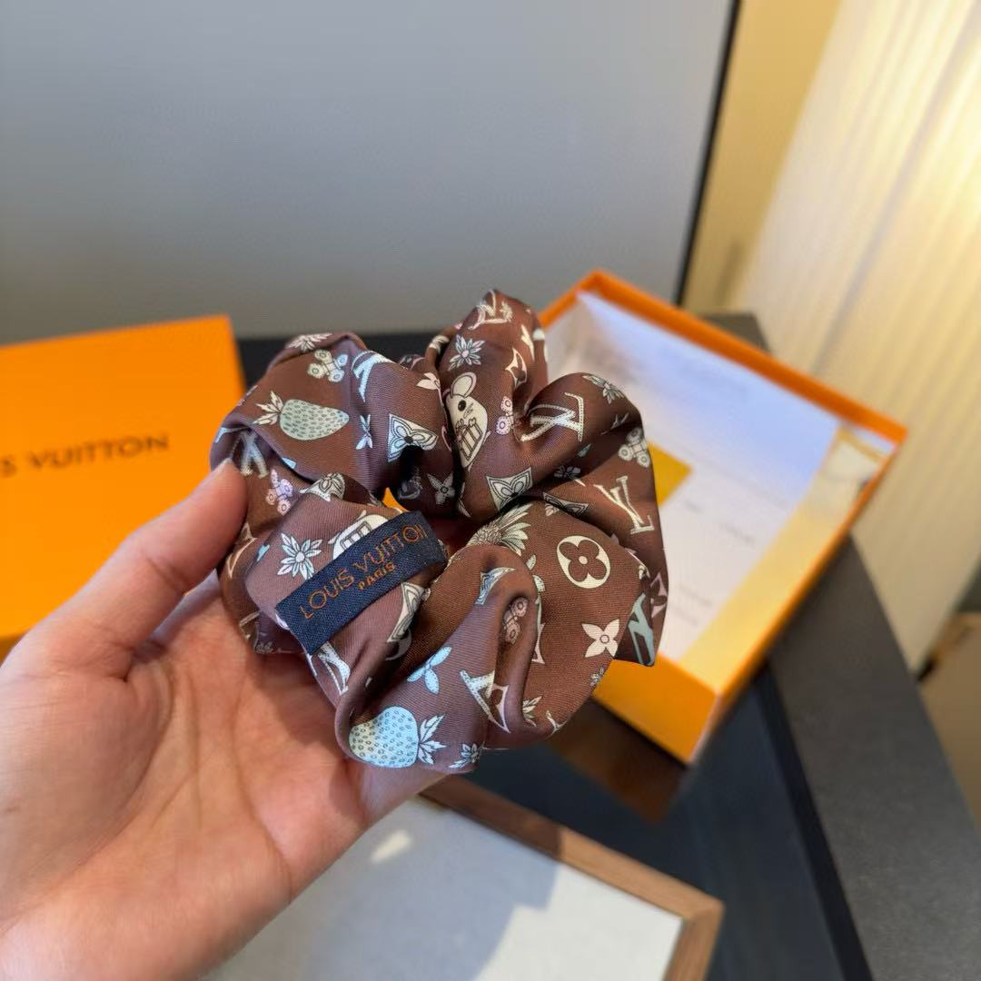 LVプリントのヘアタイ【50％割引+送料無料】