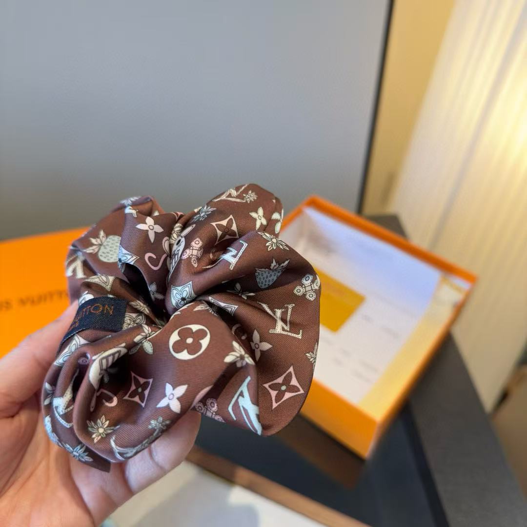 LVプリントのヘアタイ【50％割引+送料無料】