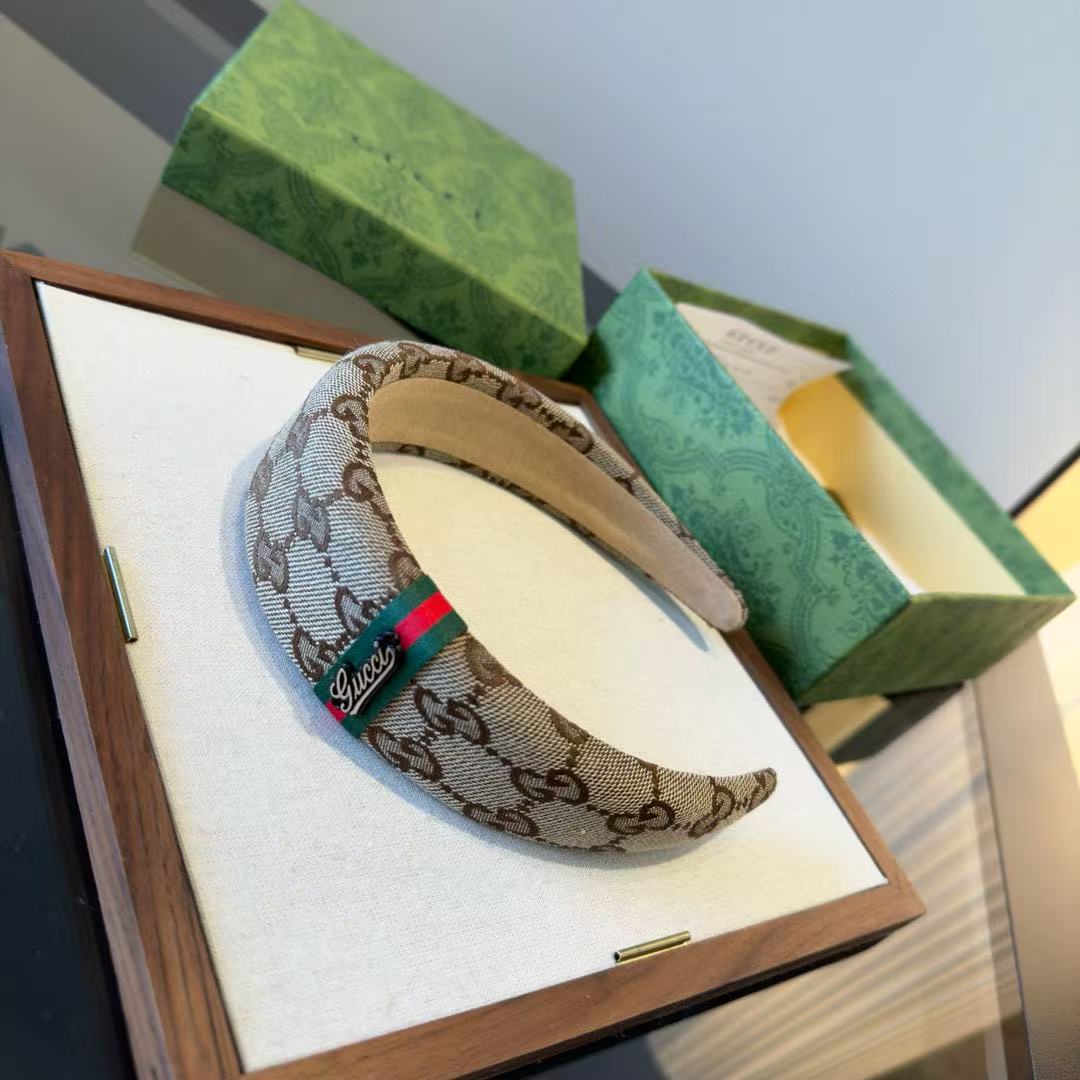 GUCC1 ジャカードヘッドバンド【50％割引+送料無料】