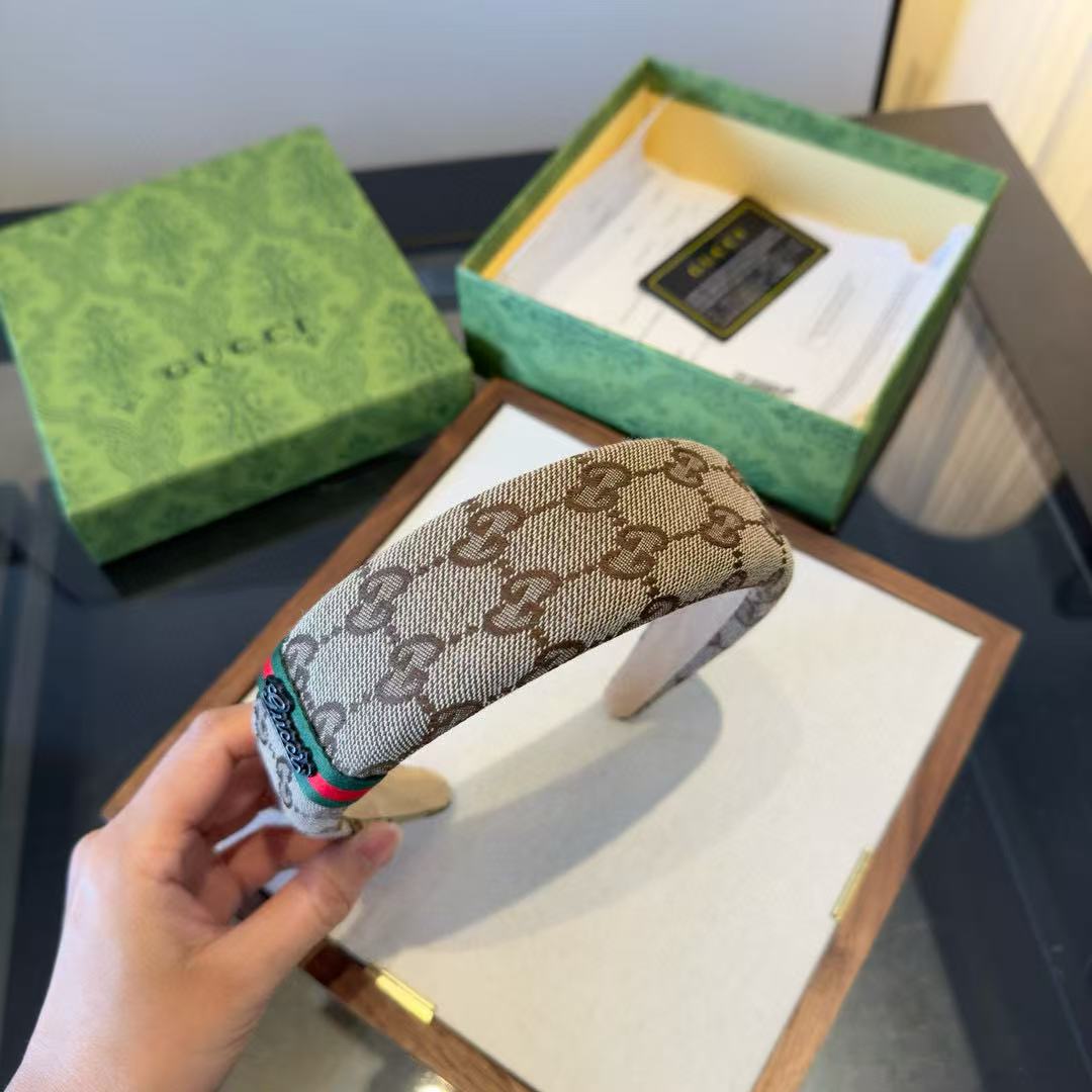 GUCC1 ジャカードヘッドバンド【50％割引+送料無料】