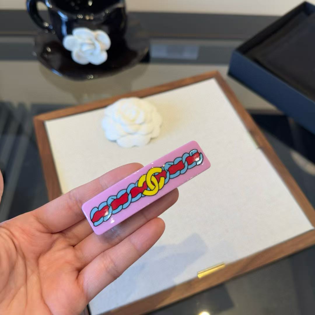 CHANE1 カラフルダブルCヘアクリップ【50％割引+送料無料】