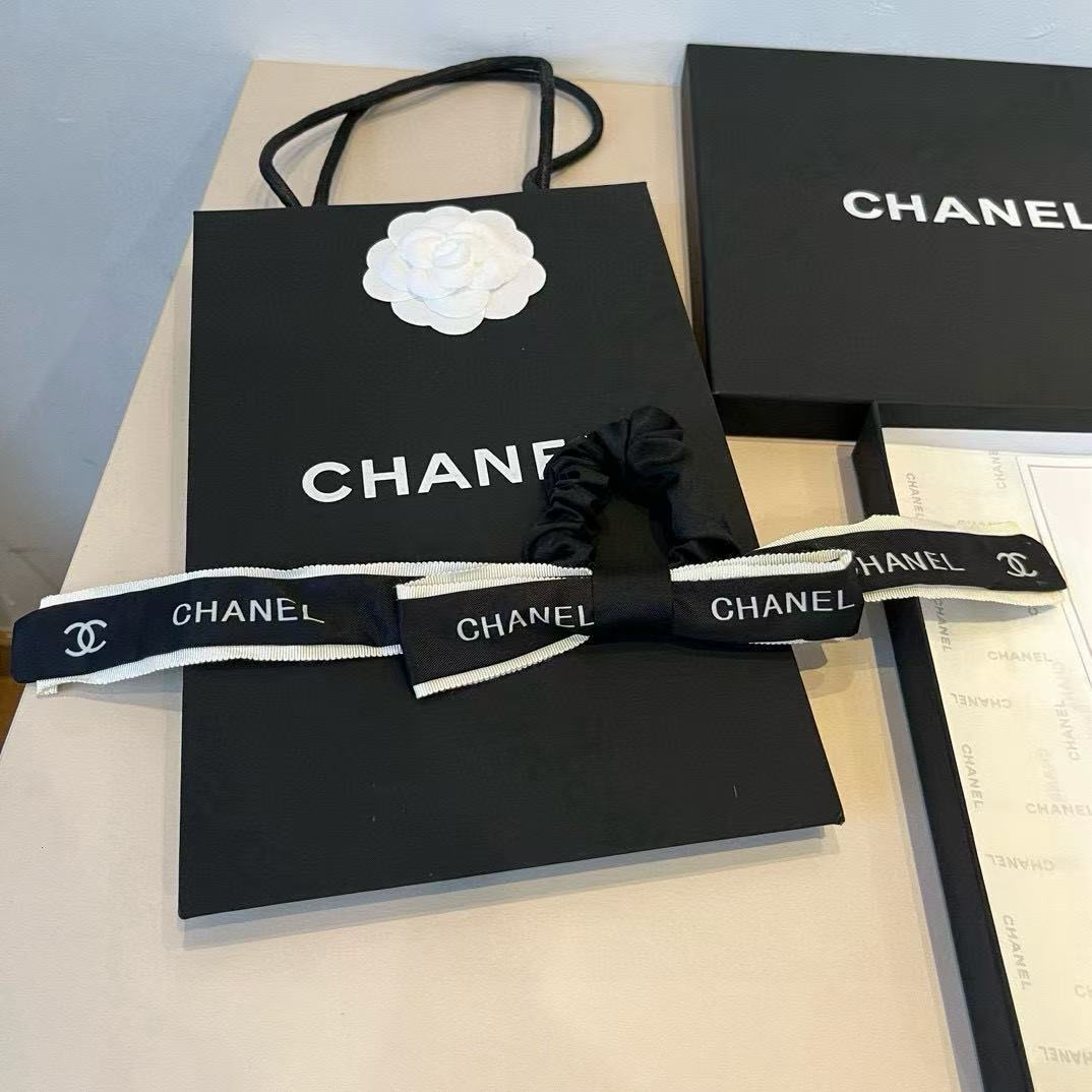 CHANE1 リボンレターヘアタイ【50％割引+送料無料】