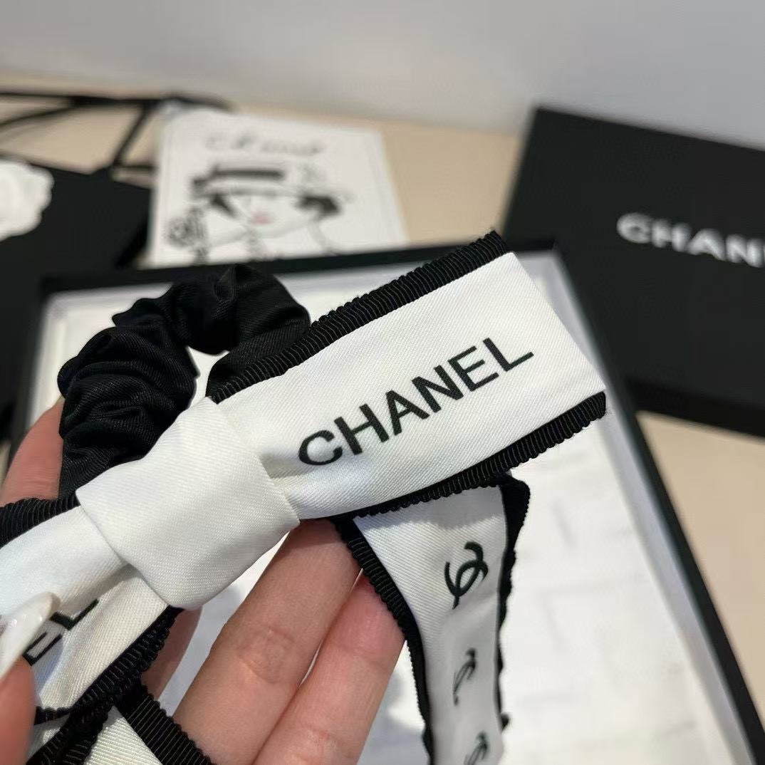 CHANE1 リボンレターヘアタイ【50％割引+送料無料】