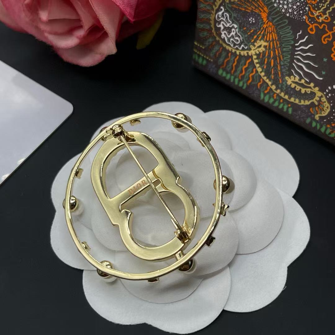 DI0R CDパールブローチ【50％割引+送料無料】