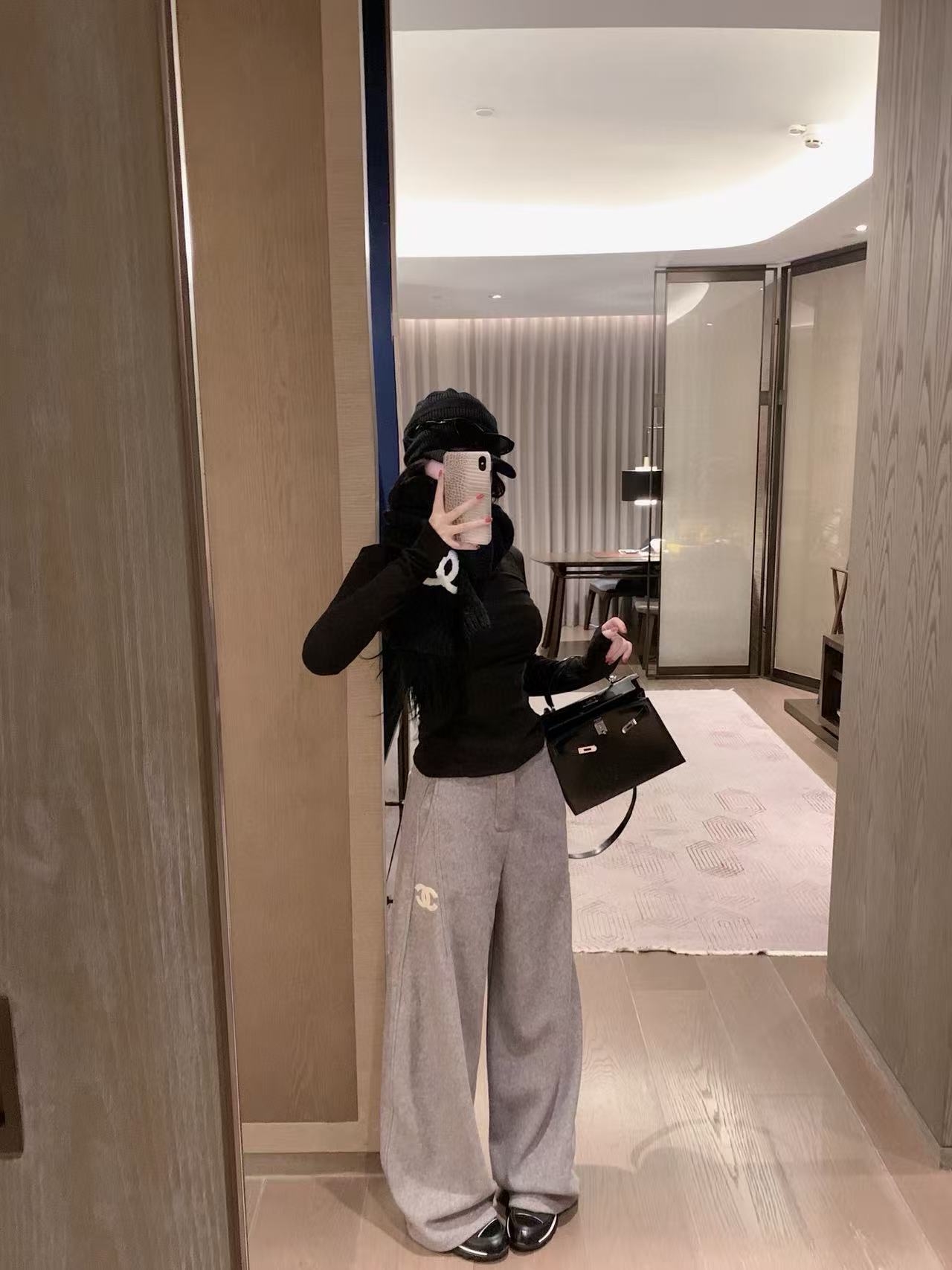 CHANE1 ダブルC カジュアルパンツ【50％割引+送料無料】