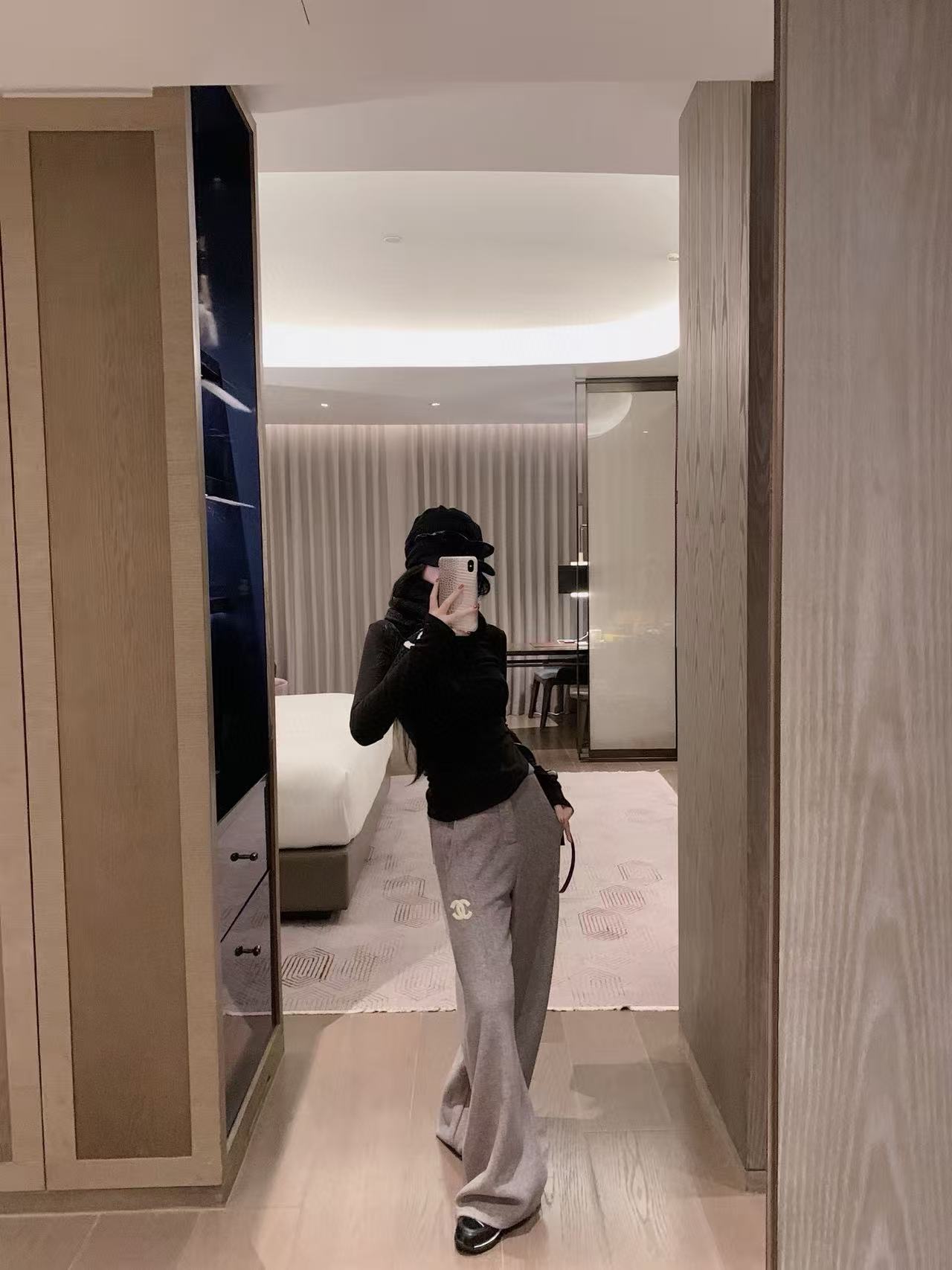 CHANE1 ダブルC カジュアルパンツ【50％割引+送料無料】