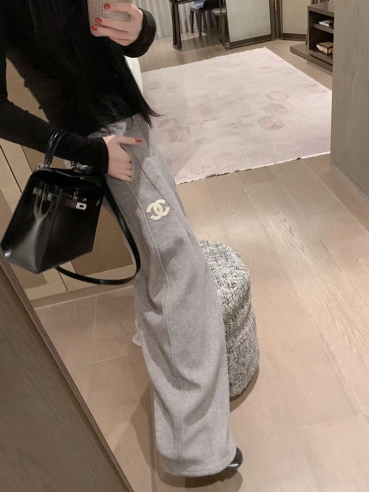 CHANE1 ダブルC カジュアルパンツ【50％割引+送料無料】