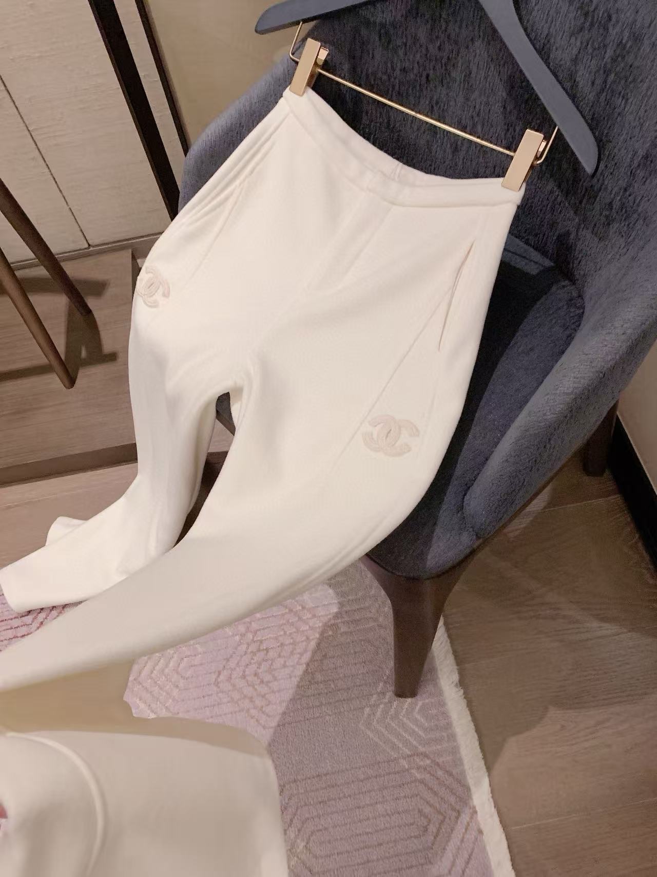 CHANE1 ダブルC カジュアルパンツ【50％割引+送料無料】