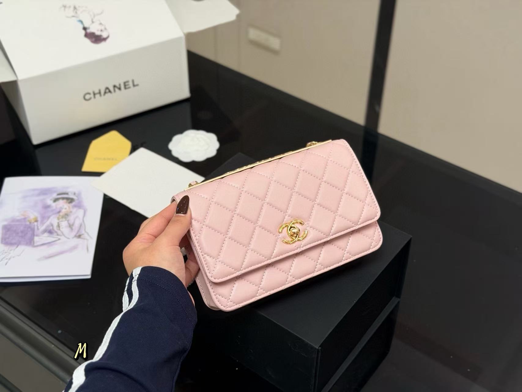 CHANE1 チェーンショルダー/クロスボディバッグ【50％割引+送料無料】