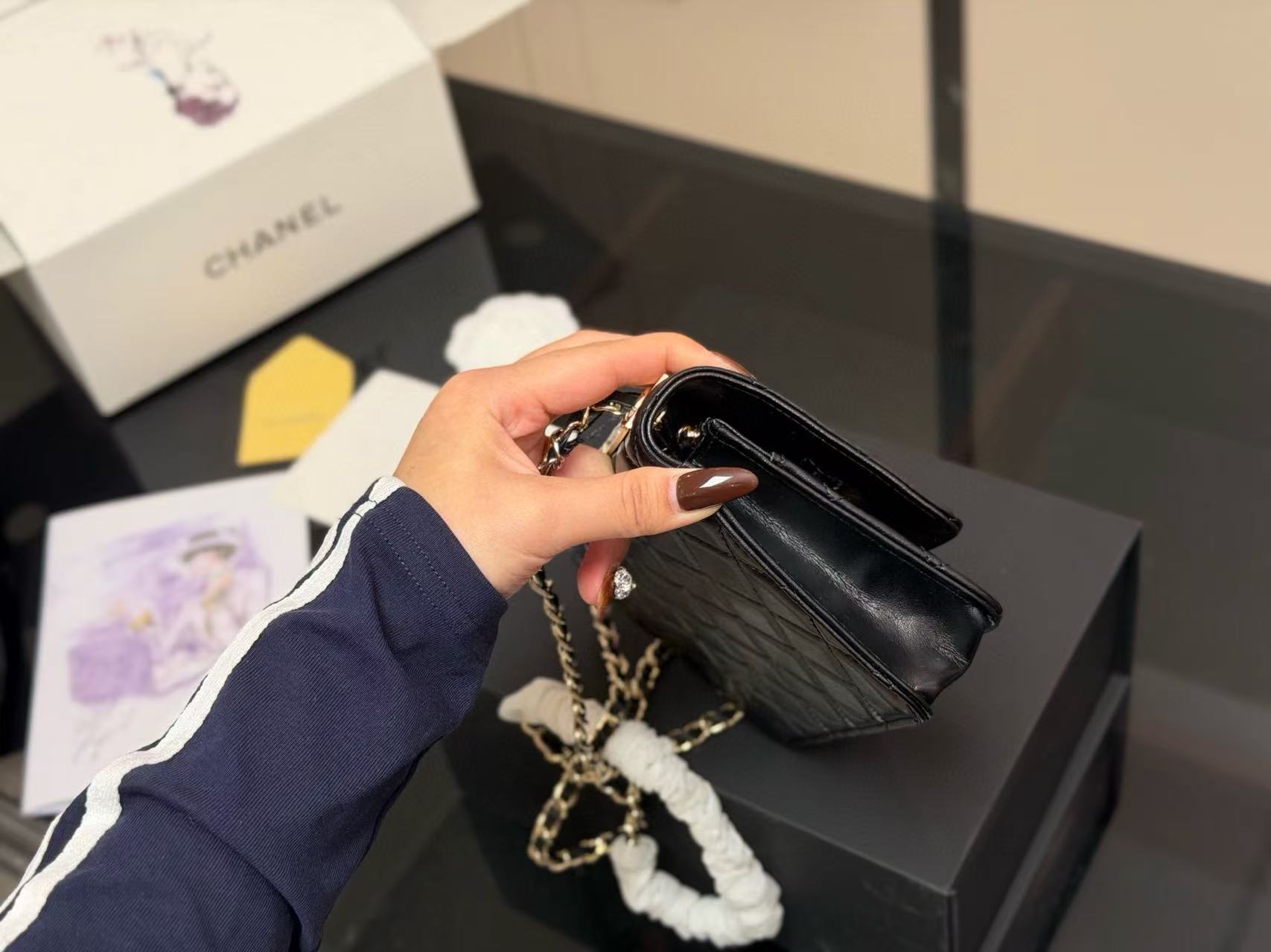 CHANE1 チェーンショルダー/クロスボディバッグ【50％割引+送料無料】