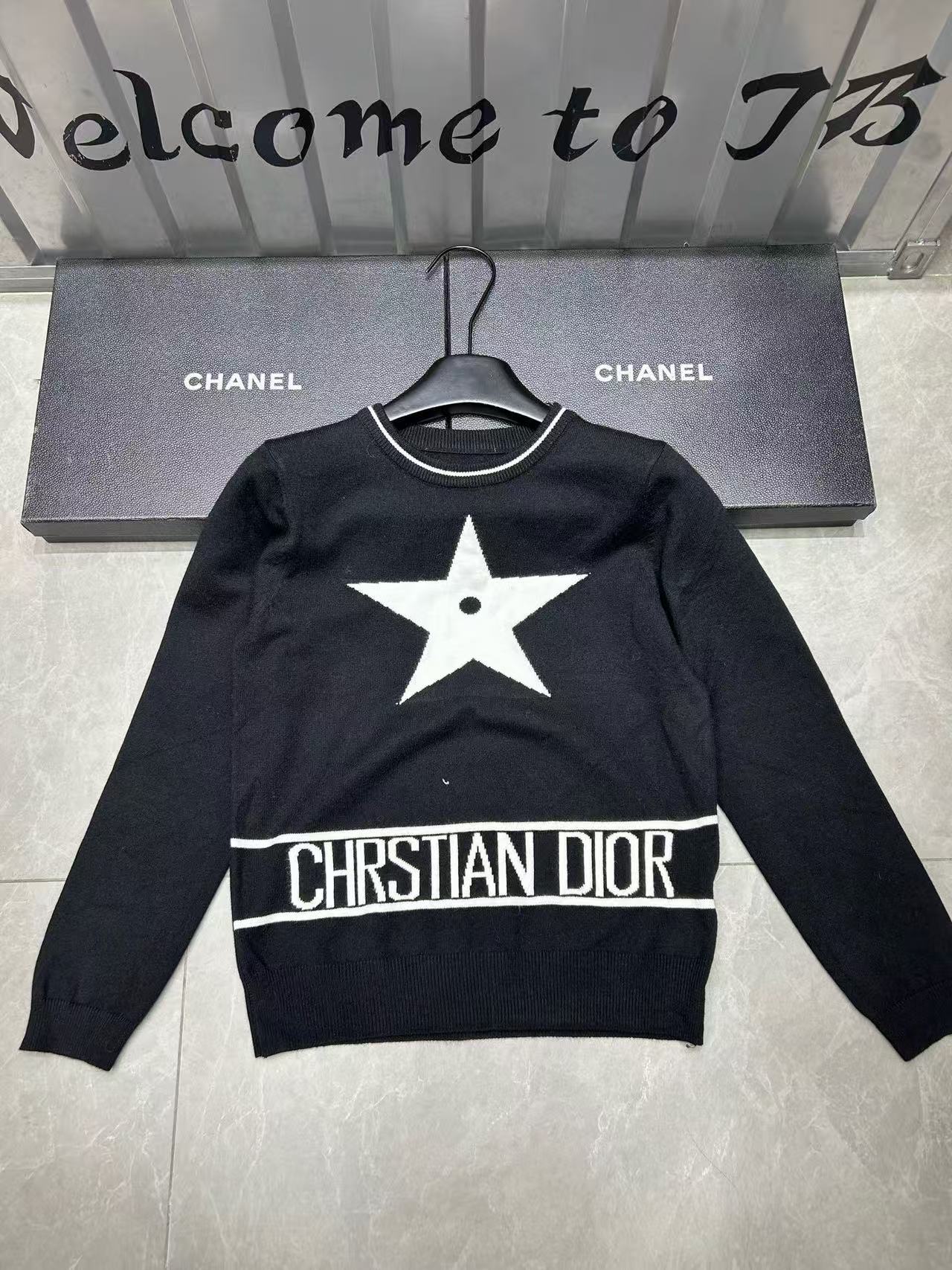 DI0R五芒星レターセーター【50％割引+送料無料】